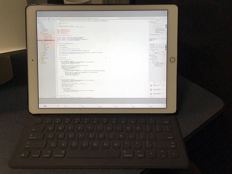 ipad-pro-xcode
